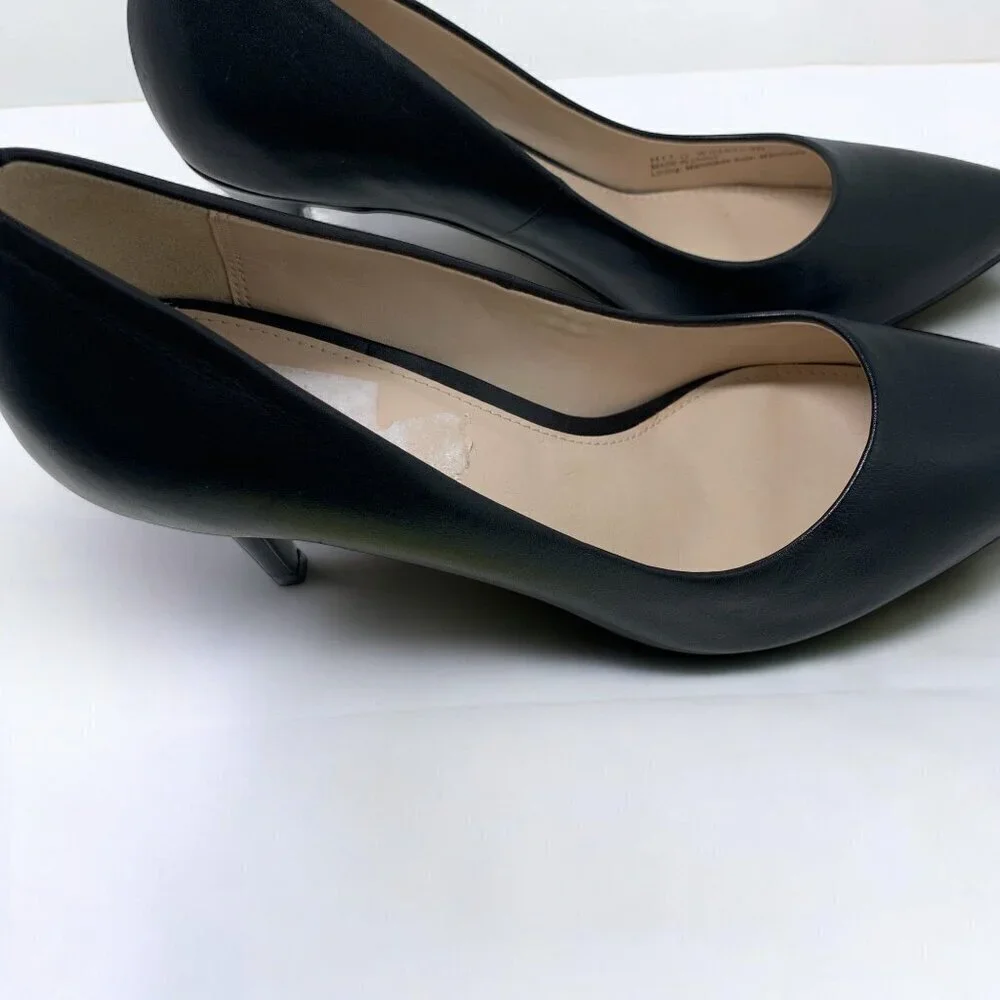 Cole Haan Women's Go-To Park Pumps Black Leather 3